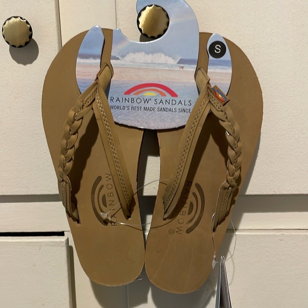 Women’s Rainbow Flip Flops